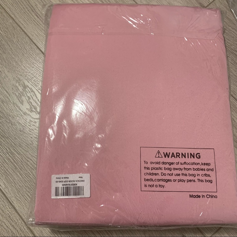 New with Tag Push Pink Color light blocking designer Curtain Panel set of two - Picture 5 of 5